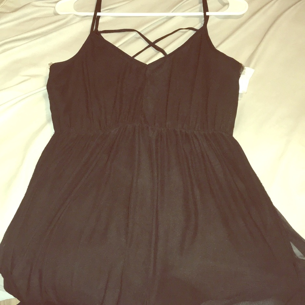 Black maxi ROMPER 💕